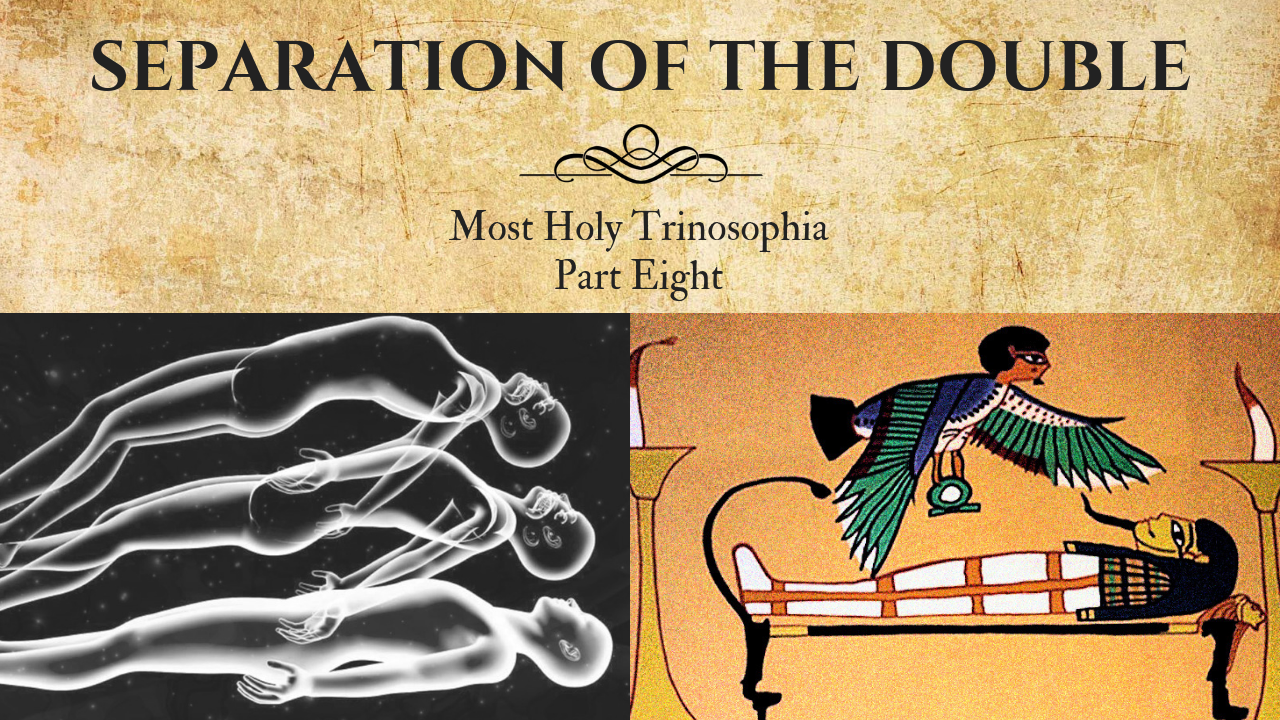 Separation of the Double – MOST HOLY TRINOSOPHIA – Section Eight