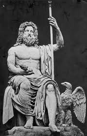 Roman god Jupiter - the father of gods