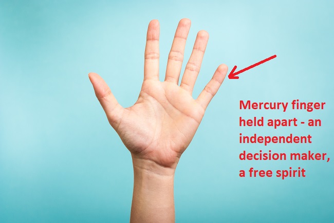 Separate Mercury finger