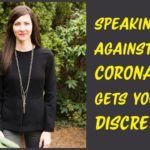 Speaking against coronavirus