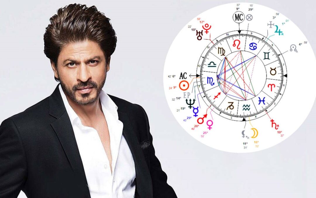 Shahrukh Khan’s Astrology – His Birth Chart Reading (Western)