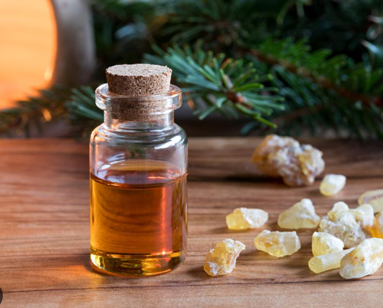 Frankincense essential oil for chakra healing